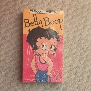 Betty Boop Cartoon VHS Tape Unopened